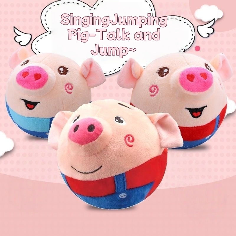 🐷Jumping Pig Plush Toy