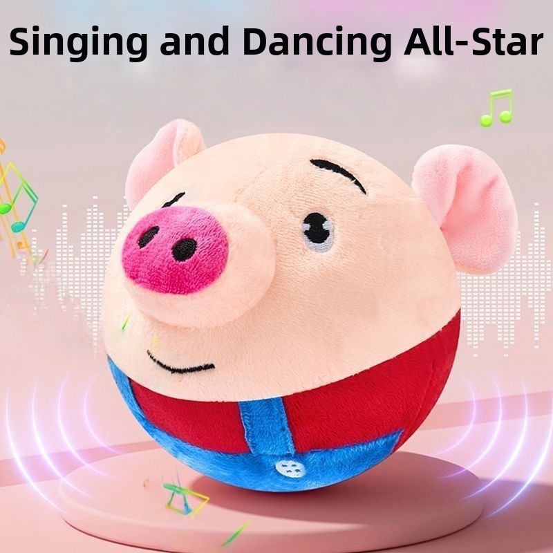 🐷Jumping Pig Plush Toy