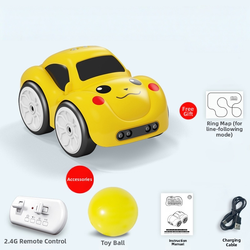 👑 Induction-Powered Mini Car