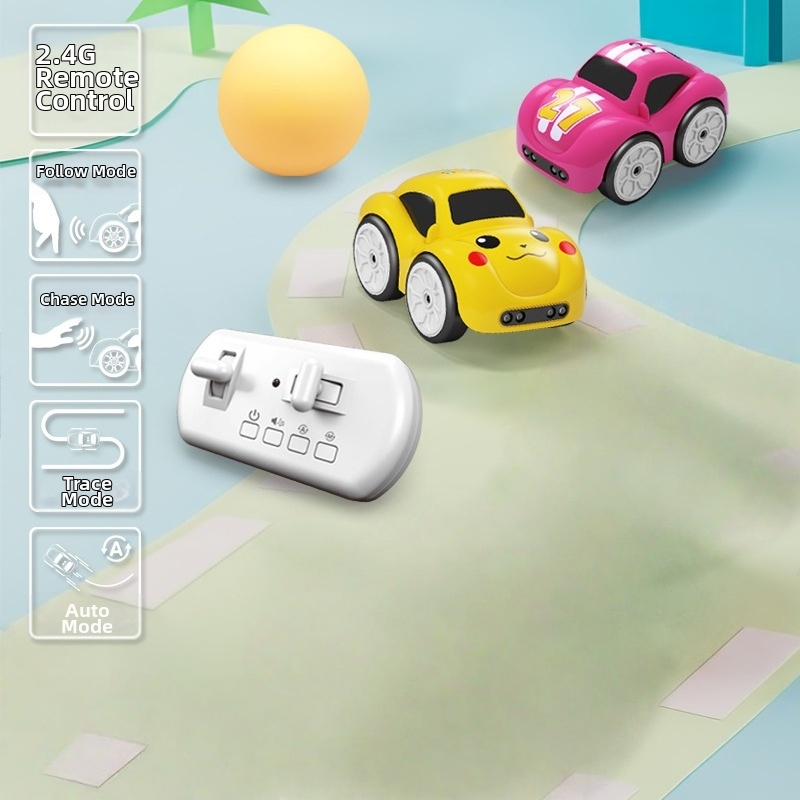 👑 Induction-Powered Mini Car