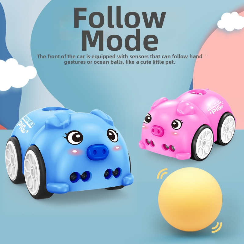 👑 Induction-Powered Mini Car