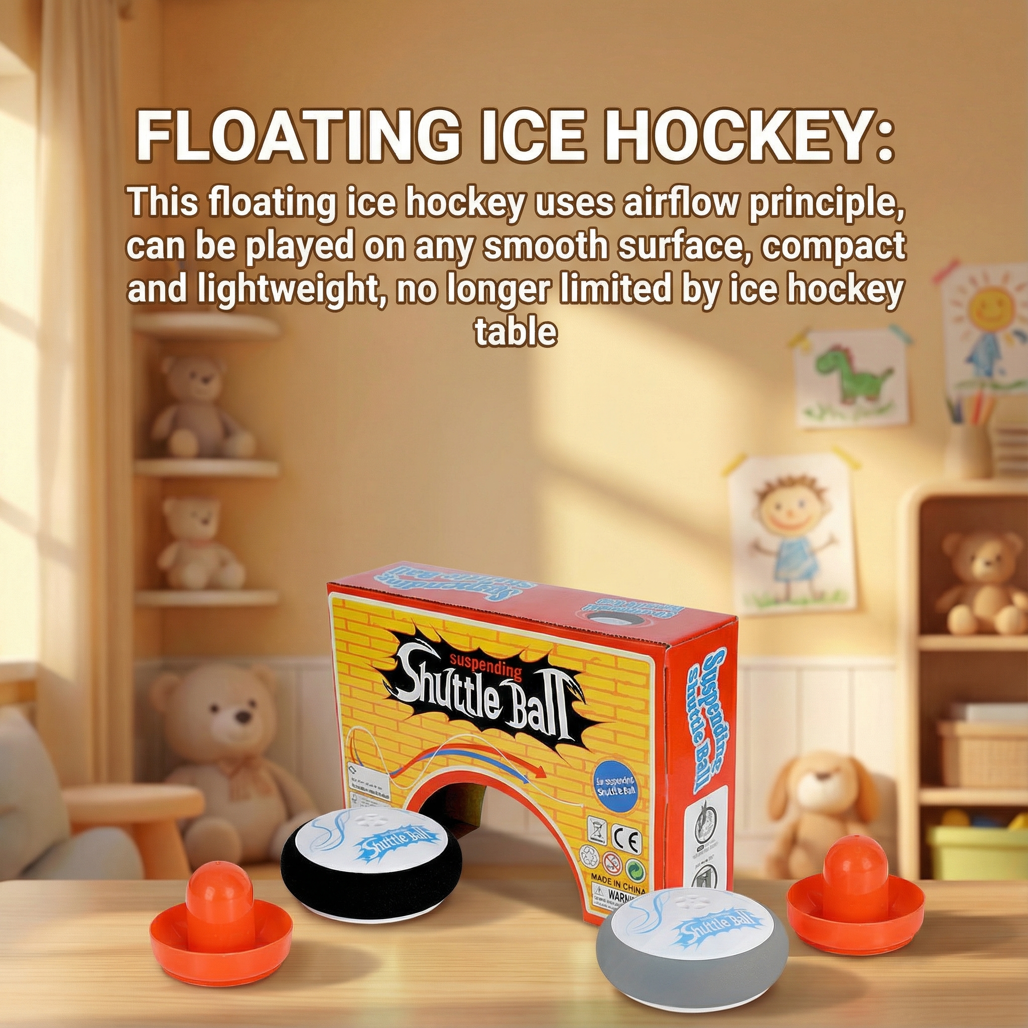 Table Hockeys Game For Kids Air Hockeys Board Game Air Hockeys Tabletop Action Game Air Hockeys Pucks Kids Toys