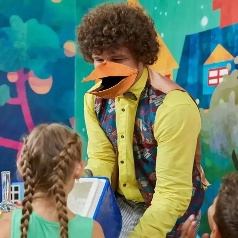 Mask with Moving Beak