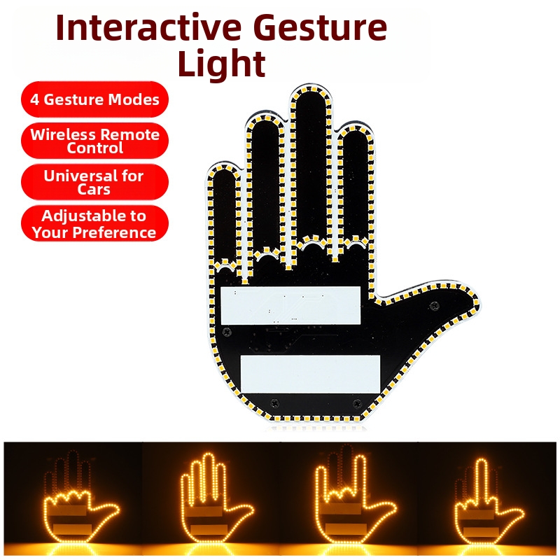 ✨Gesture Light: Multi-Function Warning Indicator Light