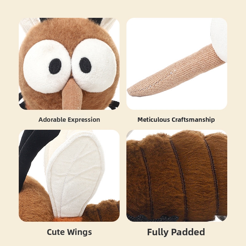 Mosquito Plush Toy Cute Doll