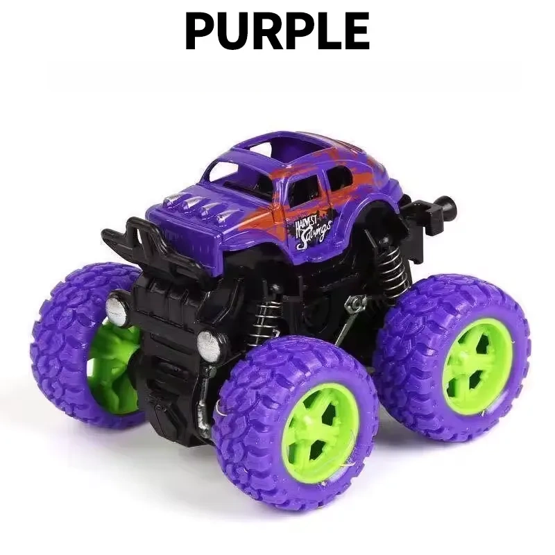 Inertial off-road vehicle toys 