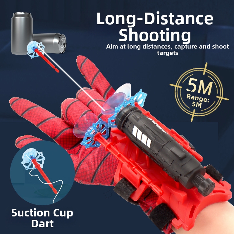 🕸️🎯Spider Web Launcher Fun Decoration