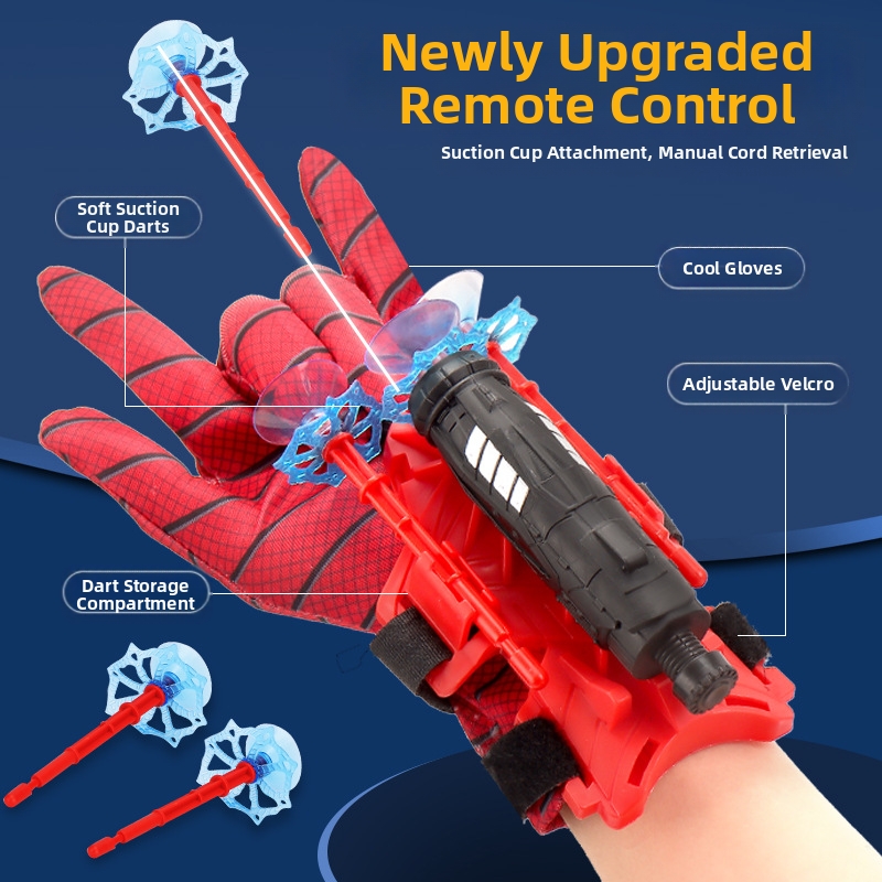 🕸️🎯Spider Web Launcher Fun Decoration