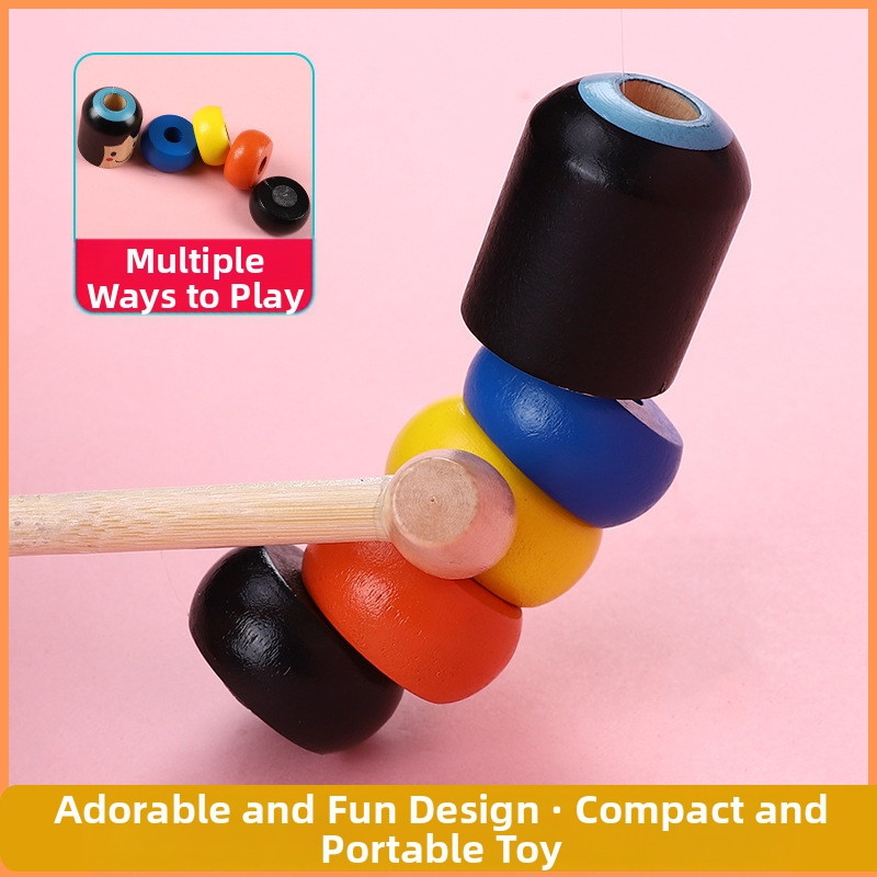 🪵️️💪️The wooden man that never falls