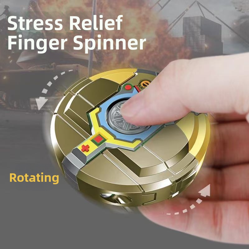 🤖Fingertip Spinner Transforming Robot
