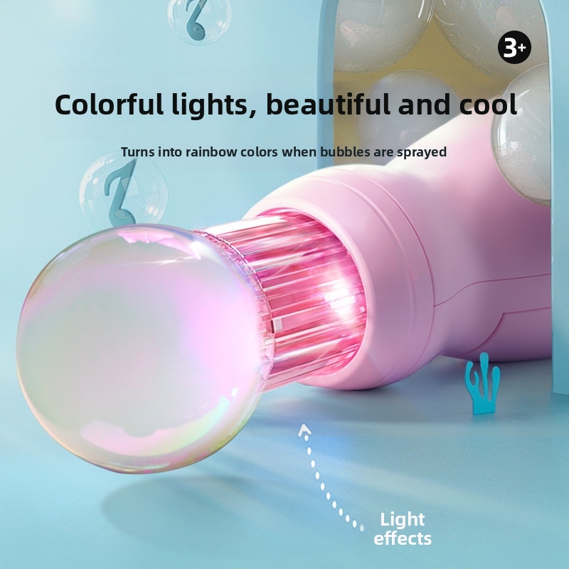 🌈🎀Smoke Bubble Machine Magic Wand