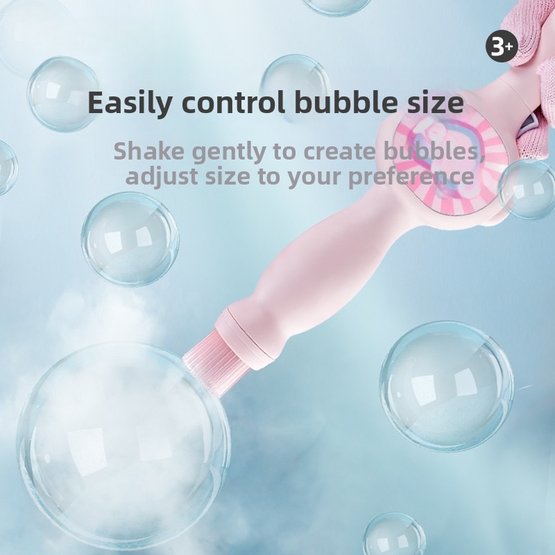 🌈🎀Smoke Bubble Machine Magic Wand