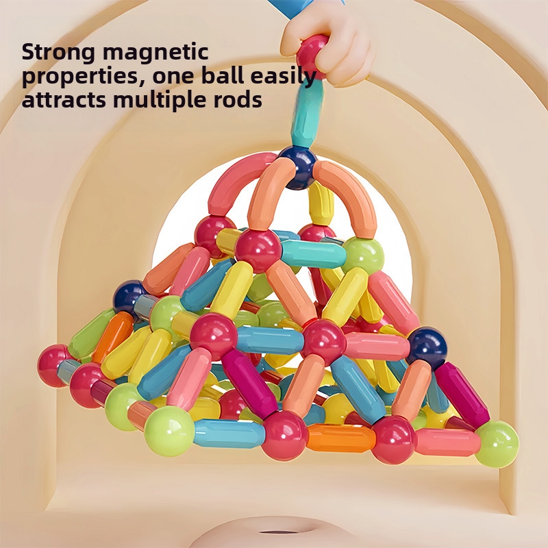 🧲 Transformable Magnetic Rods Children's Educational Toy