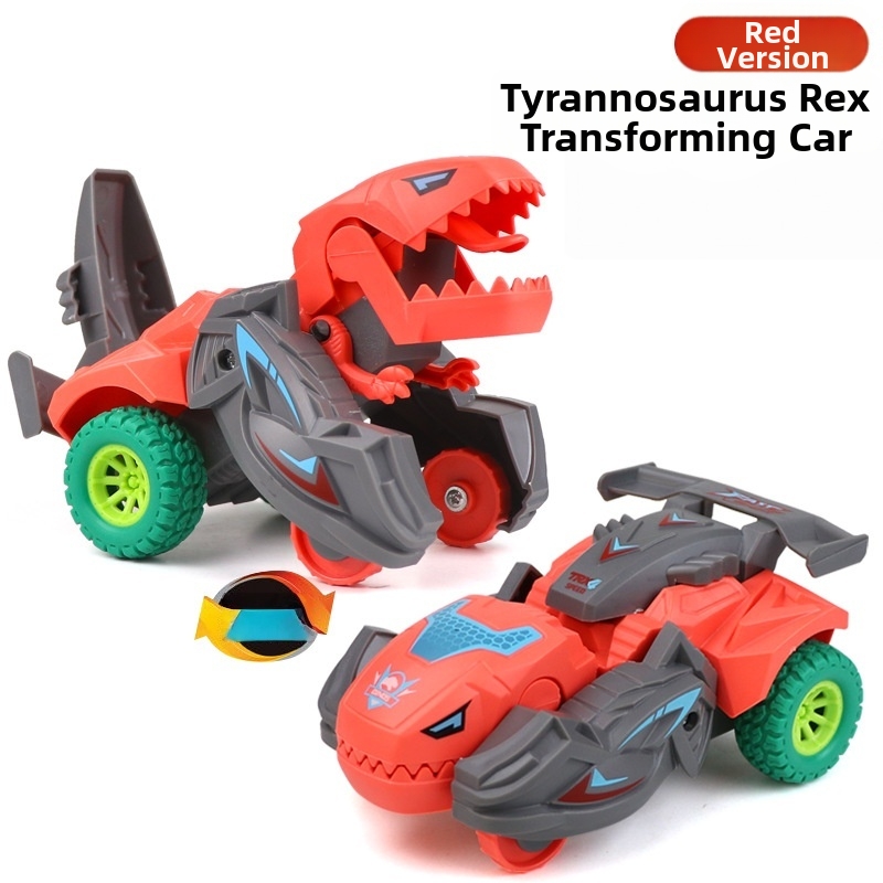 🦖 Dinosaur Racing Transformers