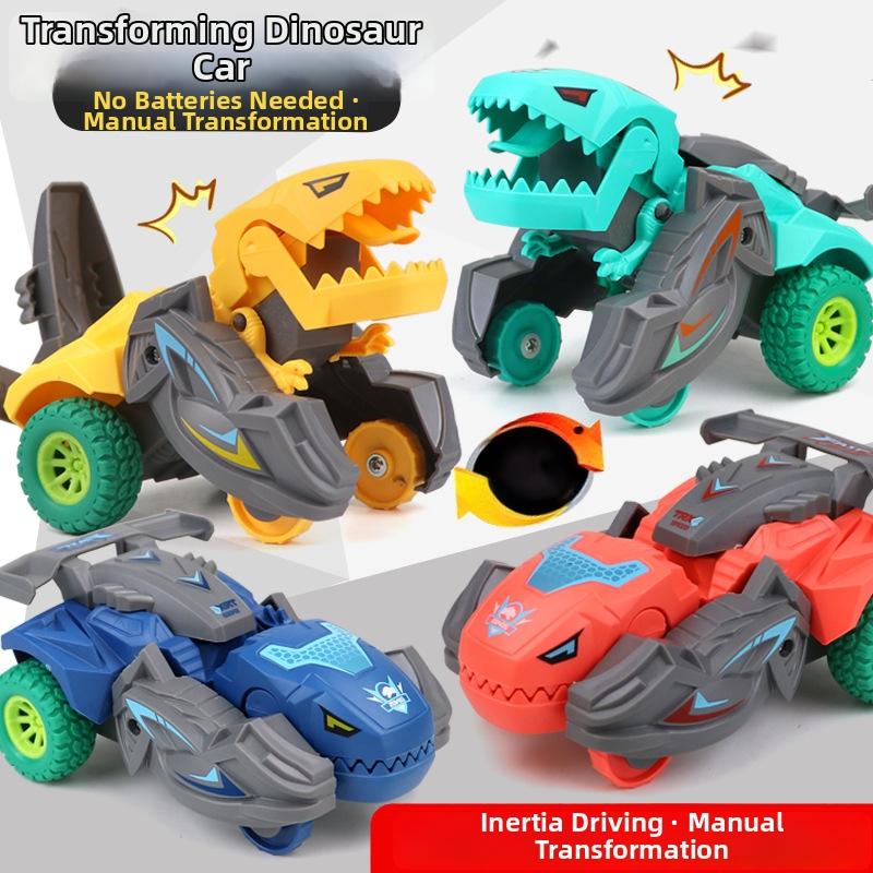 🦖 Dinosaur Racing Transformers