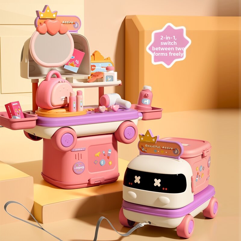 Kids' 2-in-1 Play Set: Fun + Storage 🎀