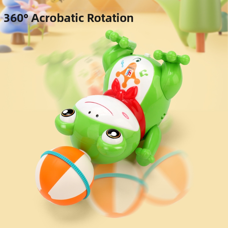 🐸Spinning Ball-Tossing Little Frog