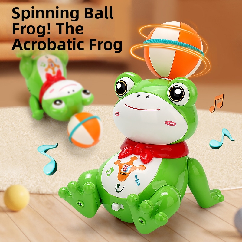 🐸Spinning Ball-Tossing Little Frog