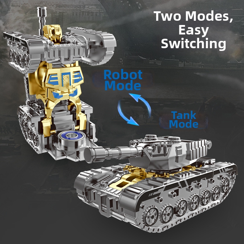 💣Transformable Finger Spinner: Tank Edition