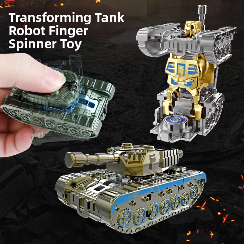 💣Transformable Finger Spinner: Tank Edition