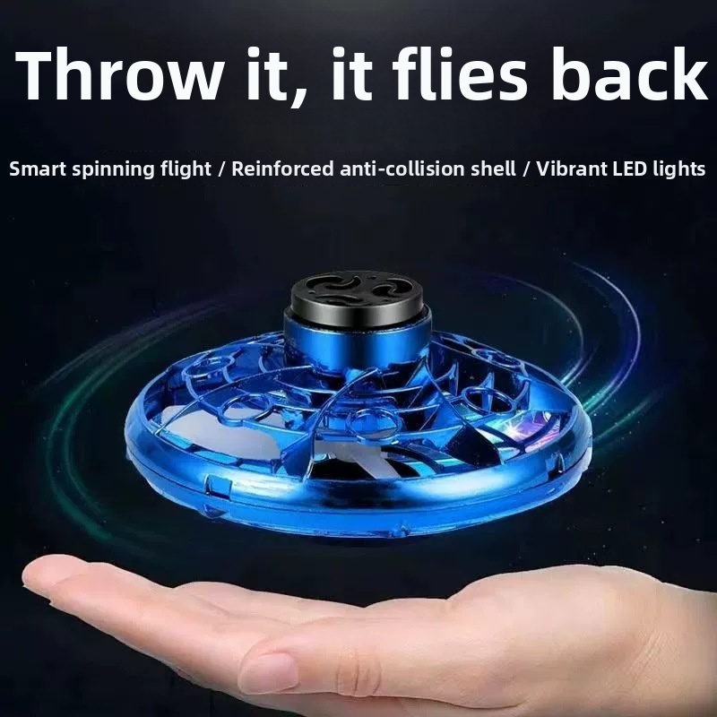 🛸Spinning Fingertip Spinner: Inductive Flight Device