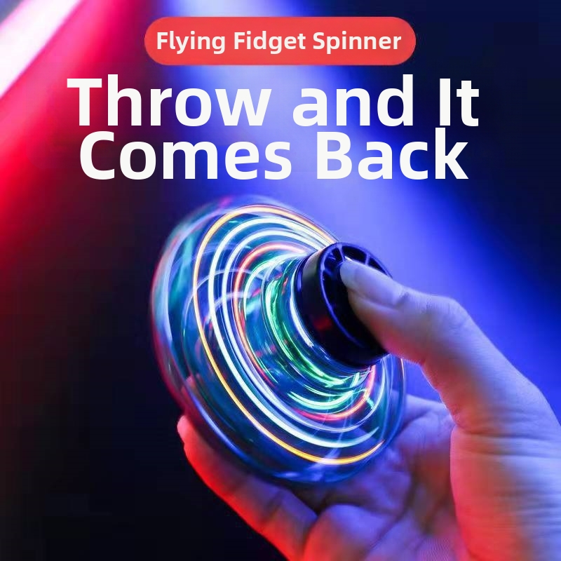 🛸Spinning Fingertip Spinner: Inductive Flight Device