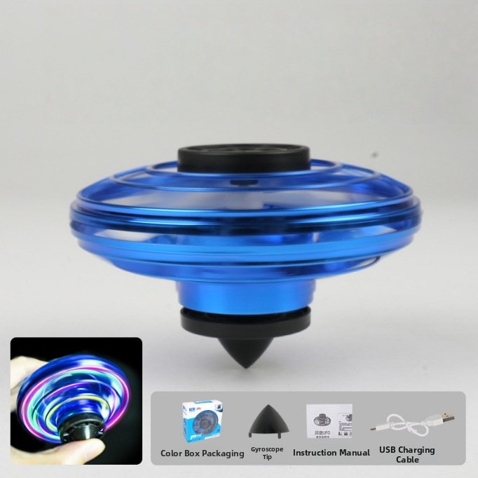 🛸Spinning Fingertip Spinner: Inductive Flight Device