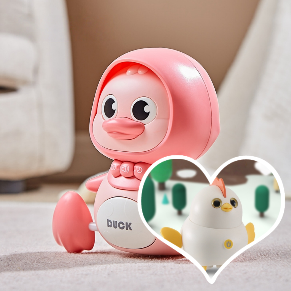 🐣🐤Electric Rocking Chick Squad Adorable Little Chicks