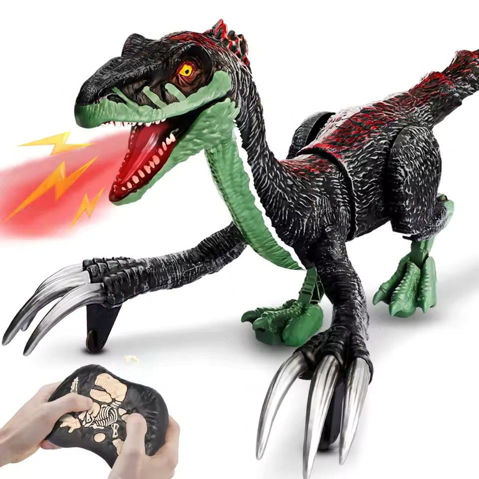 Remote Control Dinosaur Animal Toy，swift movement & water spray, gift for boys