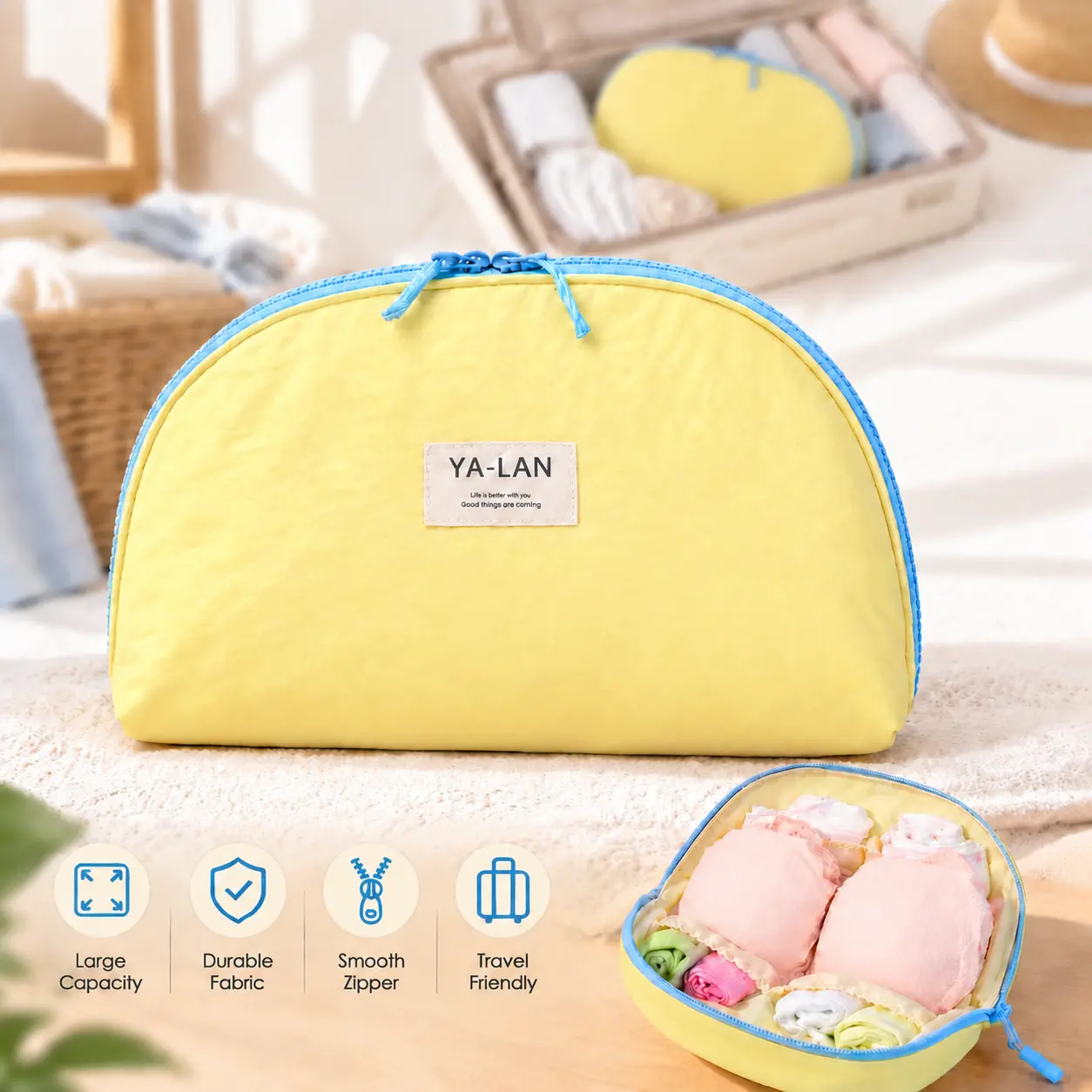 3-in-1 Travel Underwear Organizer — Neat, Compact & Ready to Go ✈️
