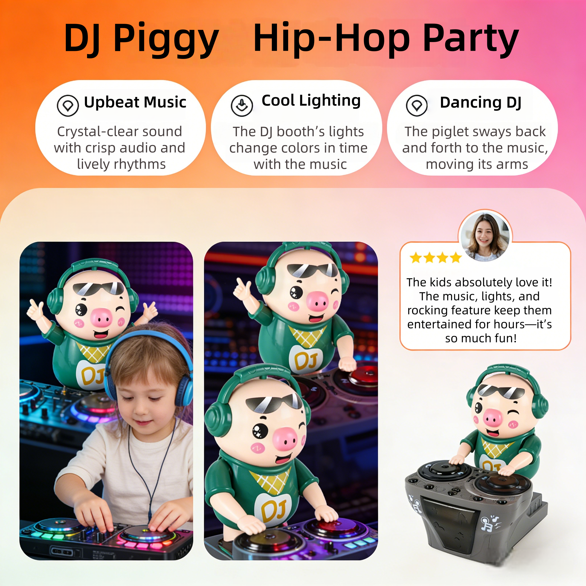 🐷 DJ Piglet
