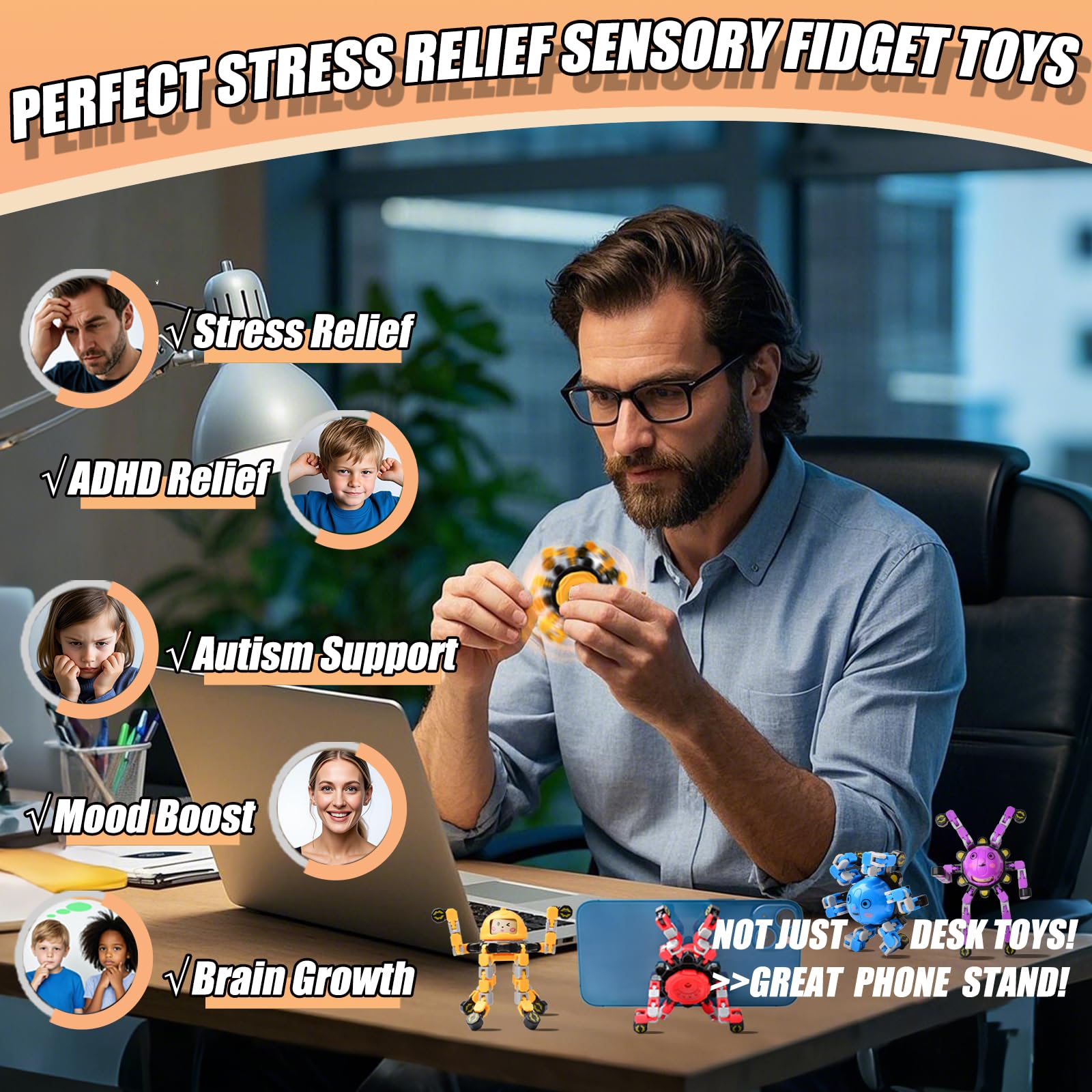 🧒Stress-Relieving Gyroscope for Kids