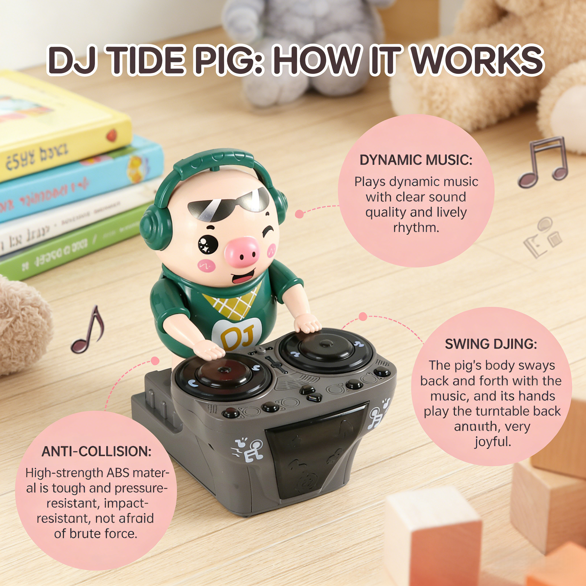 🐷 DJ Piglet