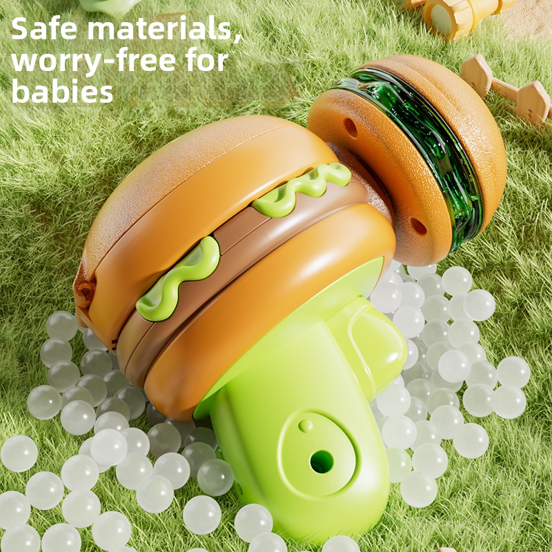 🍔Hamburger, hot dog, fries, spinning top, dazzling light-up