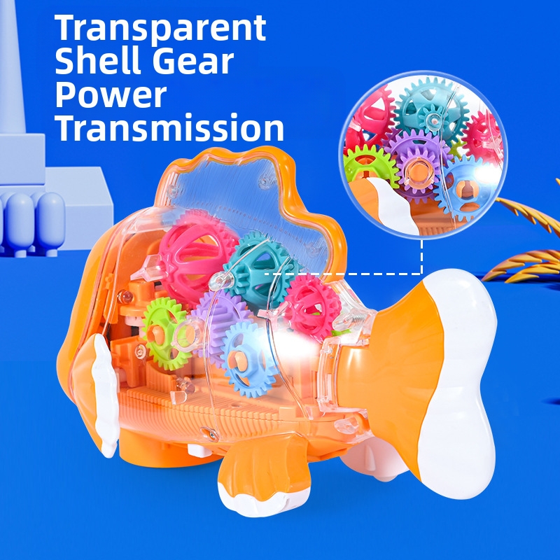 🔍🔋 Visible gears! Baby's first STEM toy