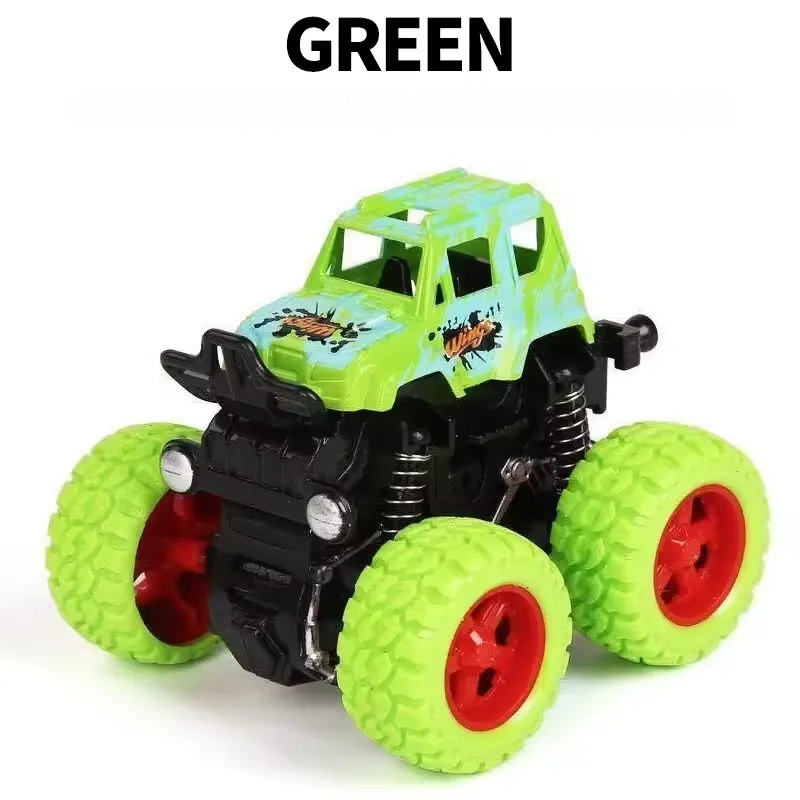 Inertial off-road vehicle toys 