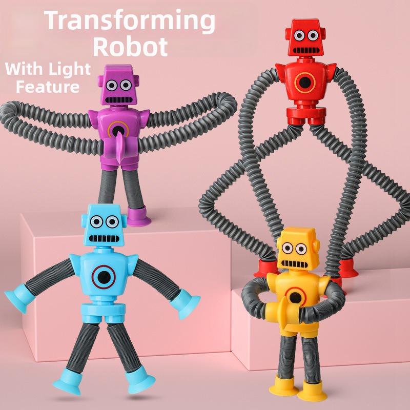 🤖 Transformable Robot Stretchy Toy