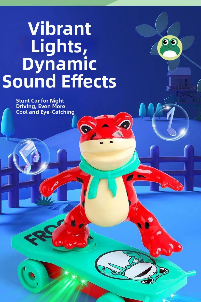 🔥 Who Can Resist This "Cool Frog" Scooter?!🐸