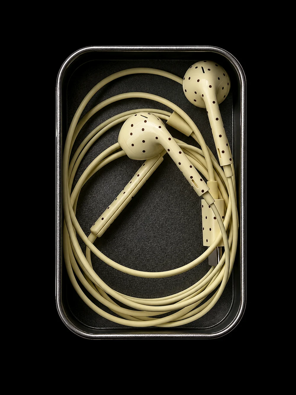 Cute Star & Polka Dot Wired Earbuds ⭐