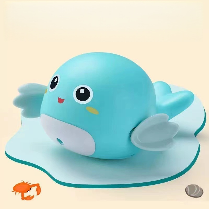 👶 Baby Bath Toys Wind-Up Swimming Toys Floating Bathtub Shower Toys 💦
