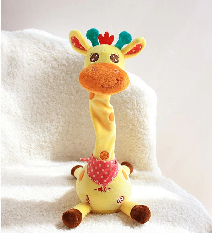 Electric Plush Toy Giraffe Doll