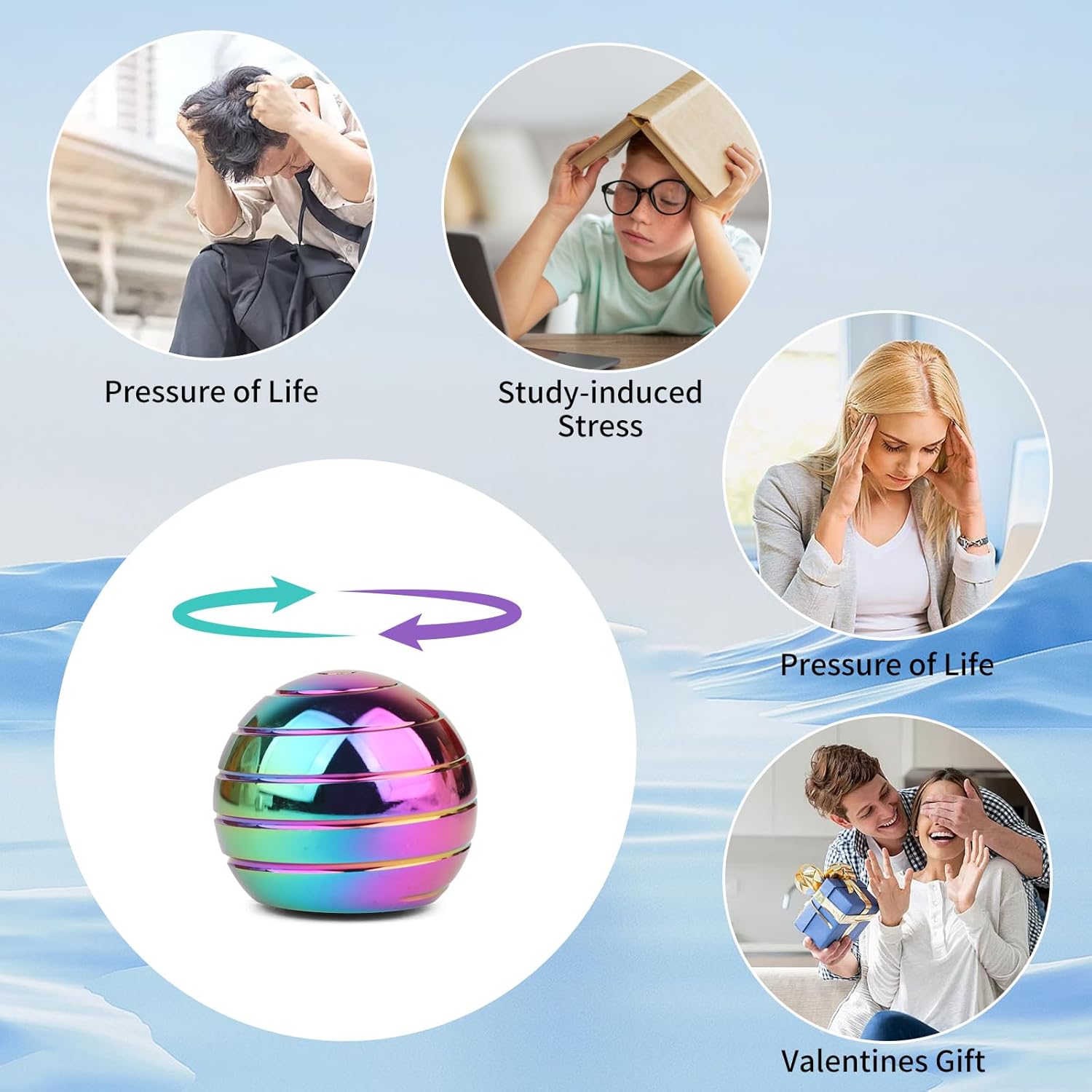 Rotating Desktop Ball