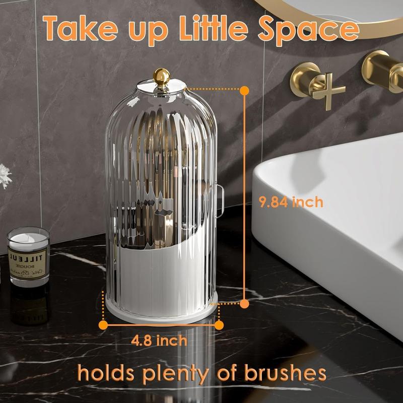 🧴 360° Rotating Storage Organizer — See Everything at a Glance ✨