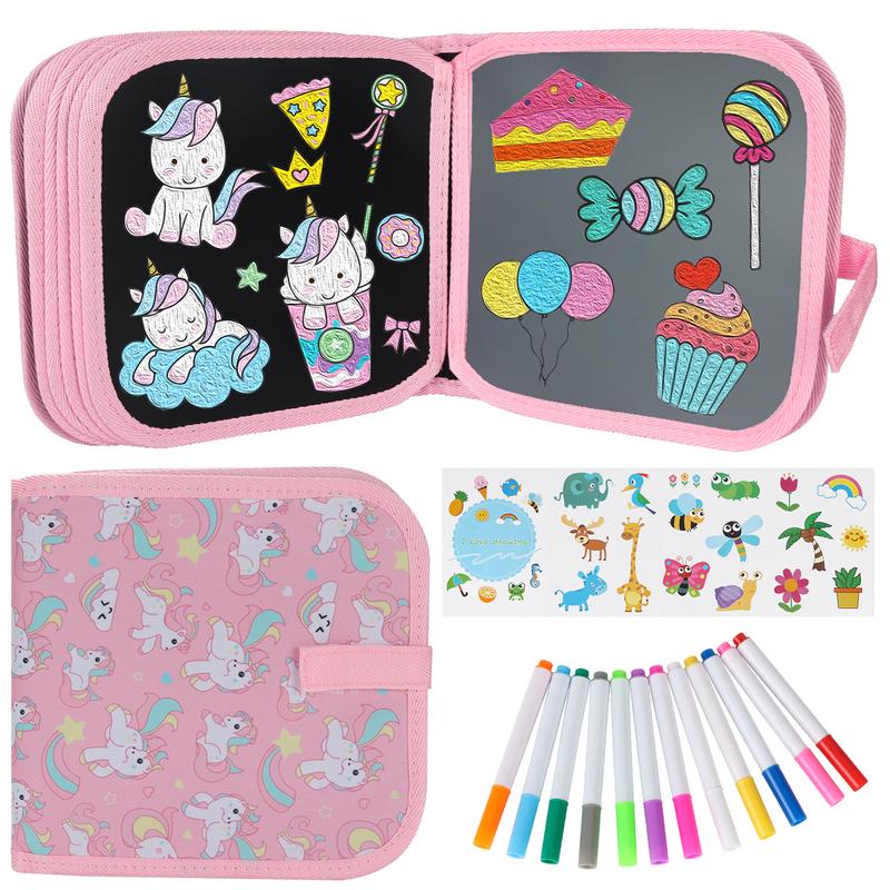 Portable Eraser Drawing Book for Kids