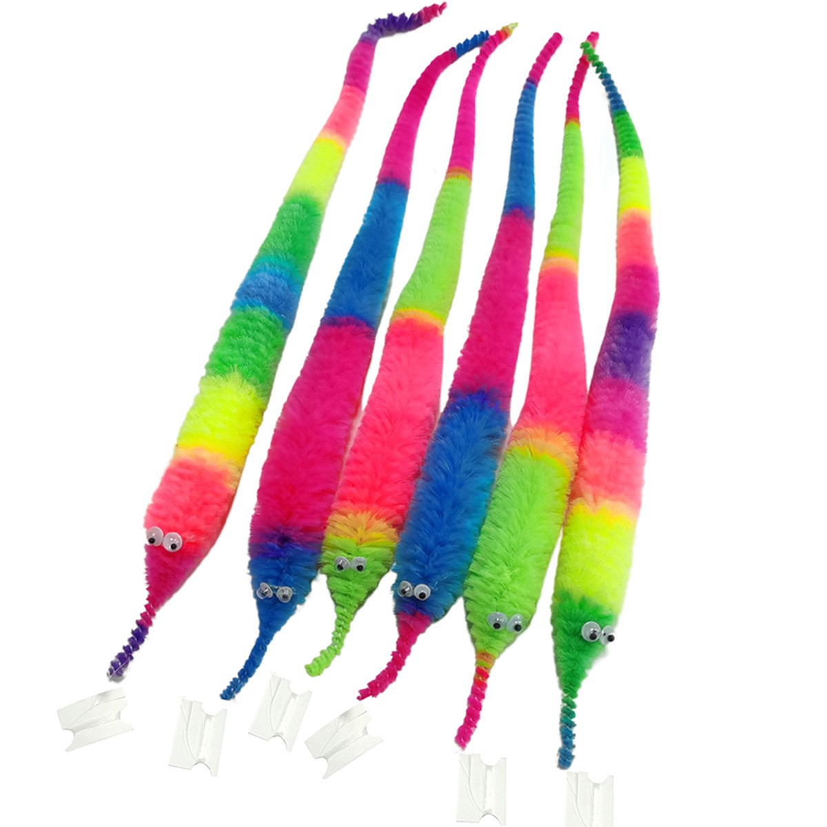 Magic Worm Twisty: Colorful Caterpillar, Twisty Worm & Seahorse Sprite – Magic Props