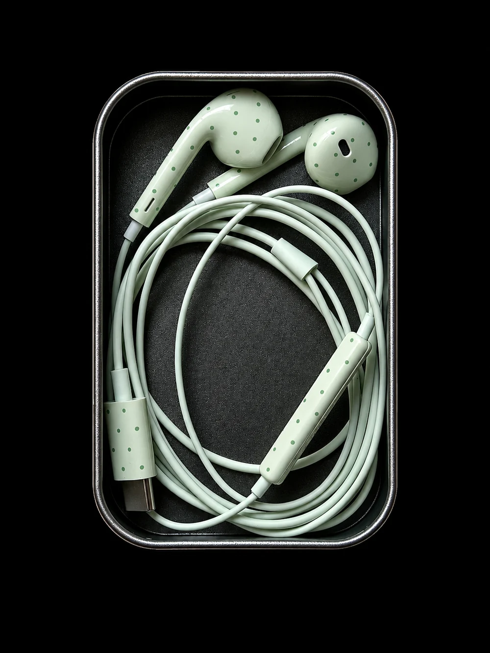 Cute Star & Polka Dot Wired Earbuds ⭐