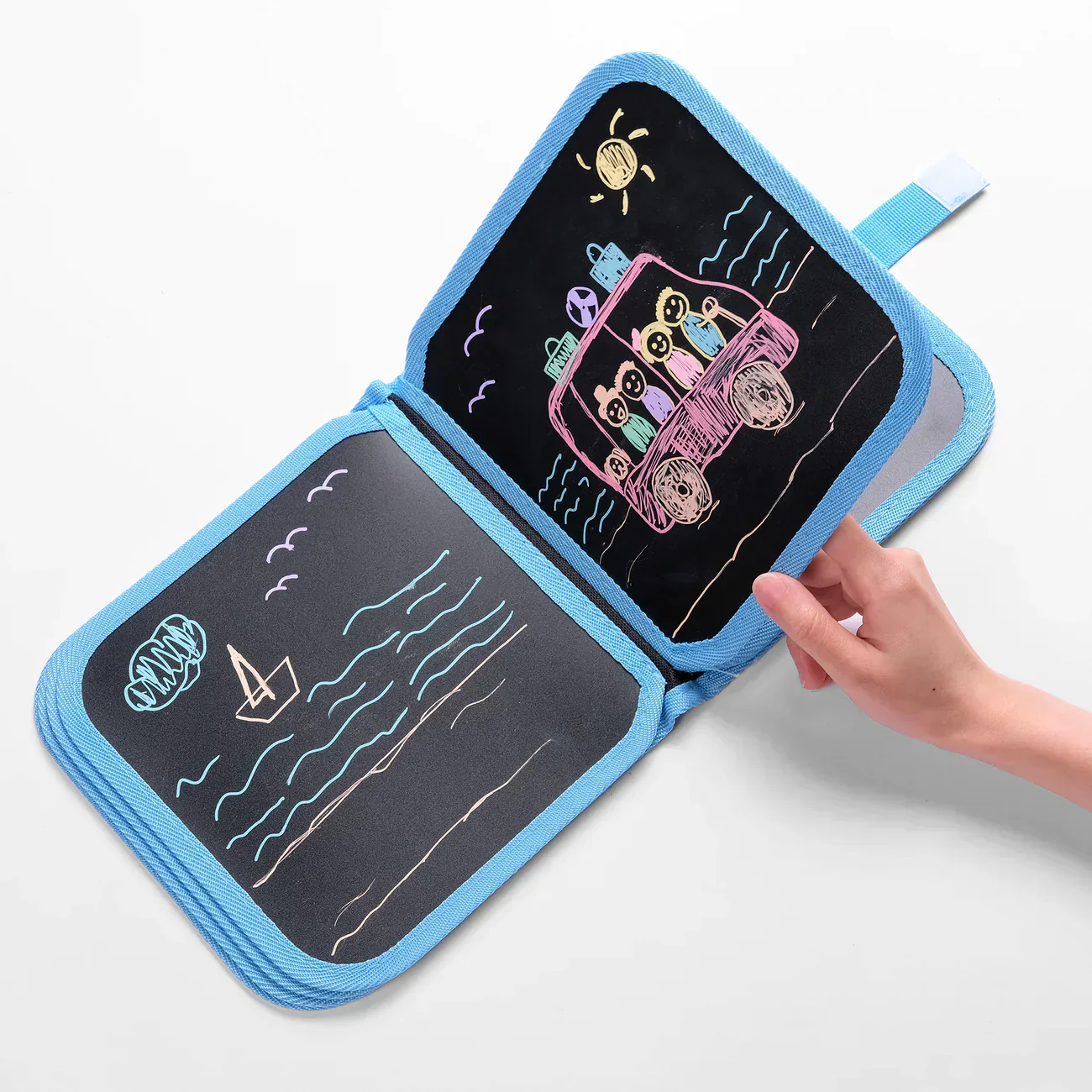 Portable Eraser Drawing Book for Kids