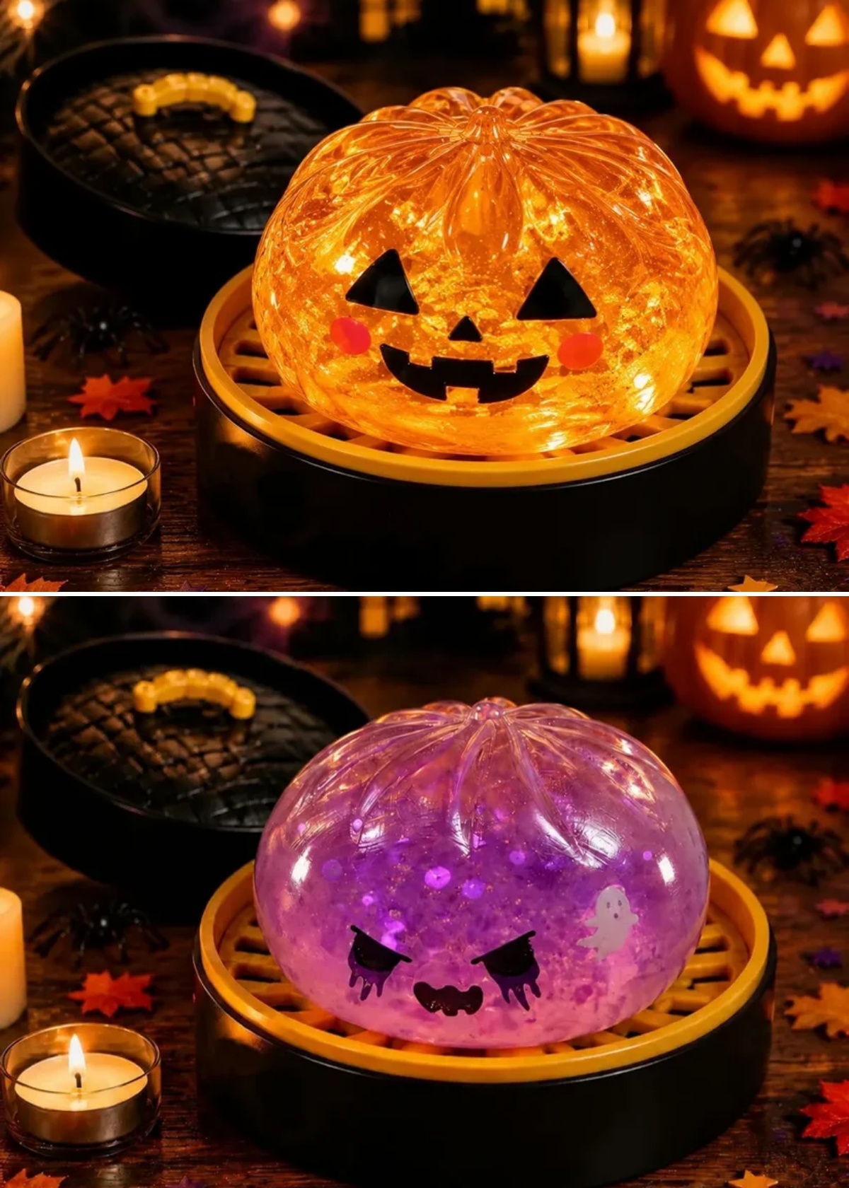🎃Spooky Dumpling Squishy — Slow-Rising Halloween Stress Relief Toy👻
