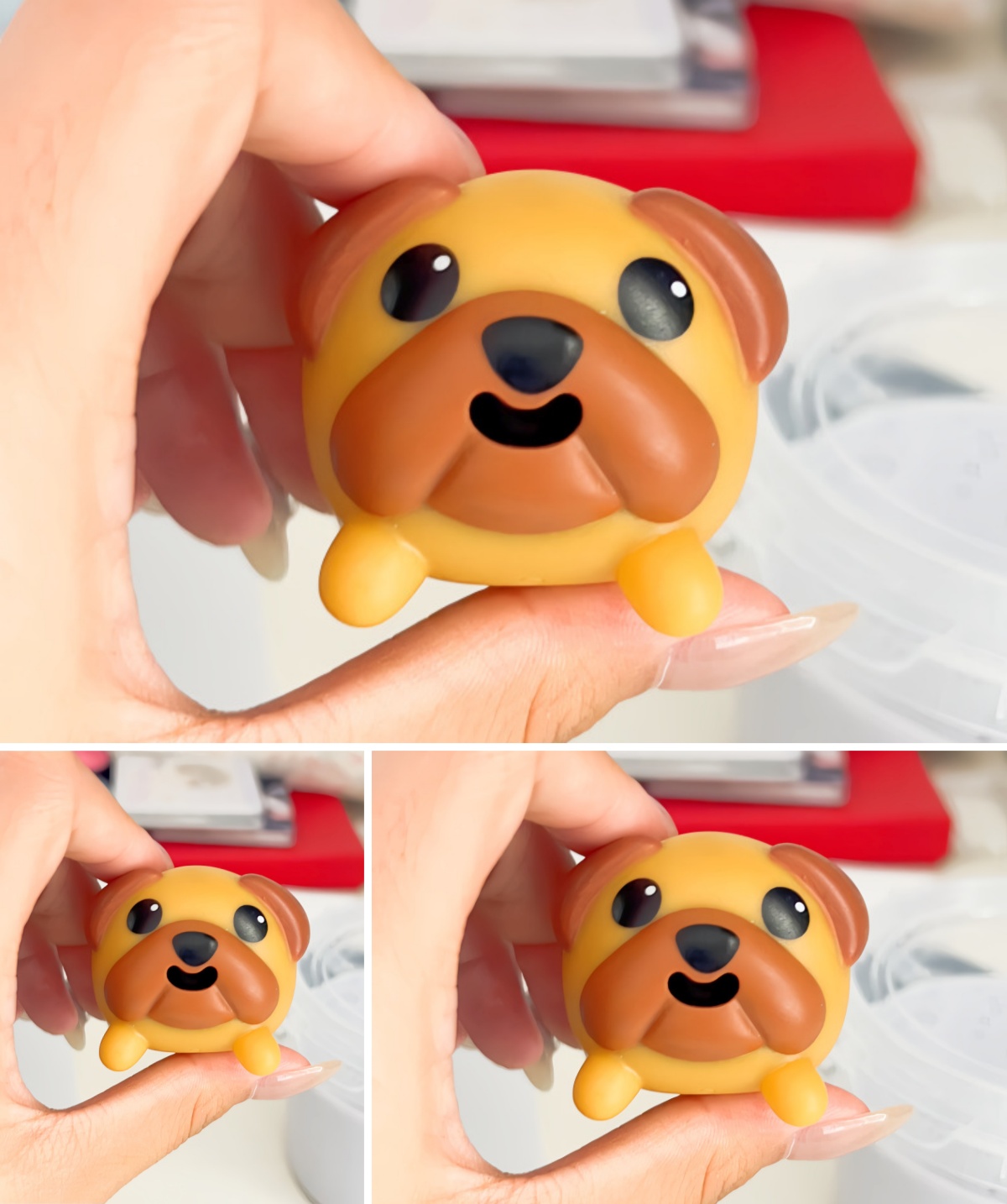 🐶Cute Puppy Squishy Stress Relief Toy – Soft & Satisfying Sensory Toy