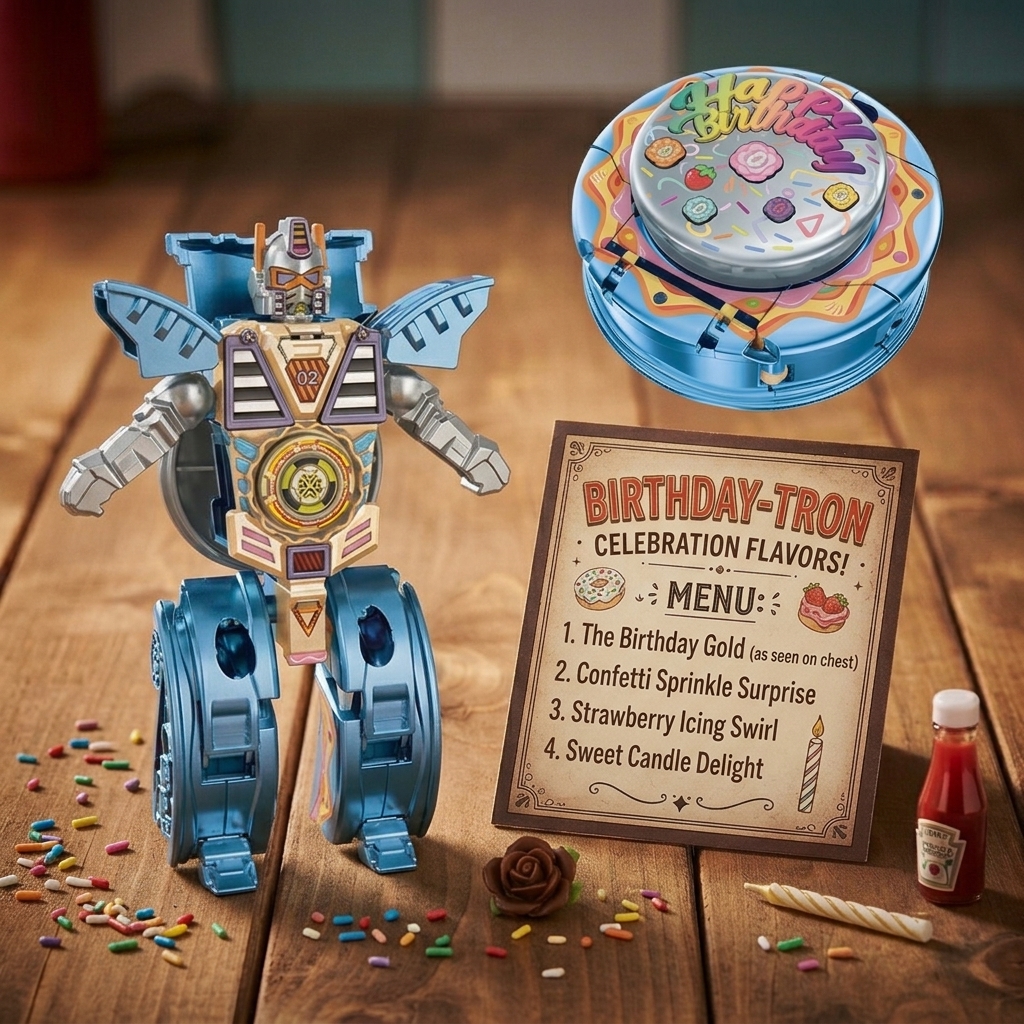 The Ultimate 2-in-1 Transforming Food Robot Spinner